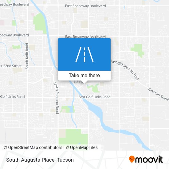 South Augusta Place map