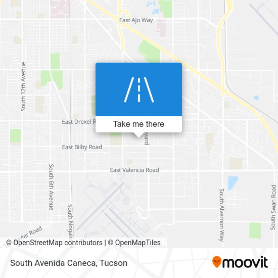 South Avenida Caneca map