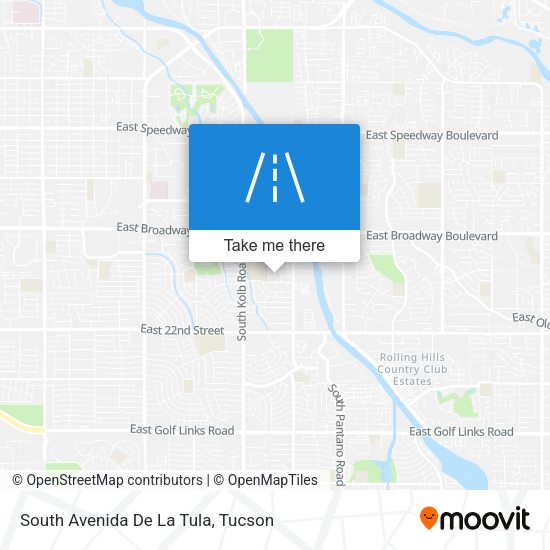 South Avenida De La Tula map