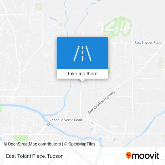Mapa de East Tolani Place