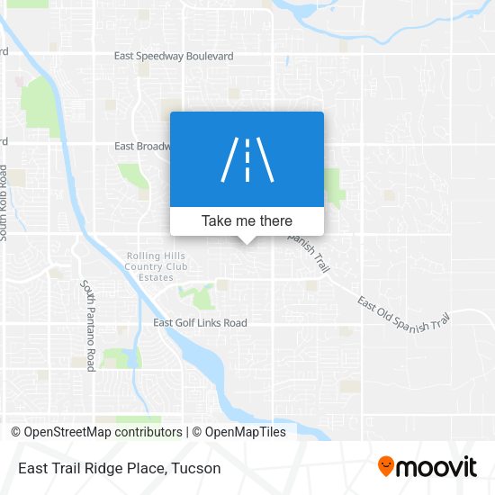 East Trail Ridge Place map