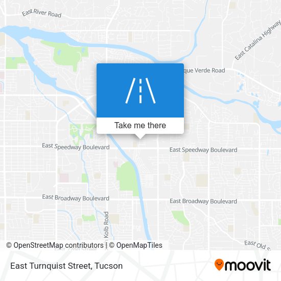 East Turnquist Street map