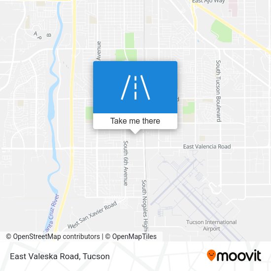 Mapa de East Valeska Road