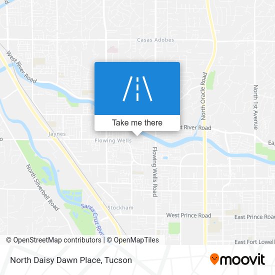 North Daisy Dawn Place map