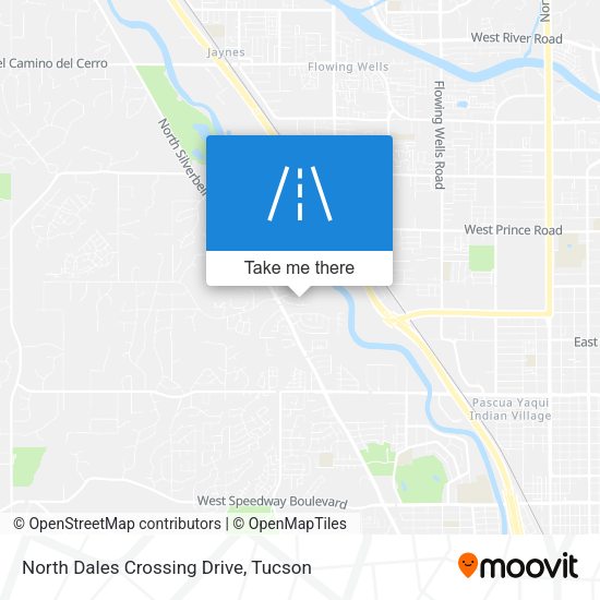 North Dales Crossing Drive map