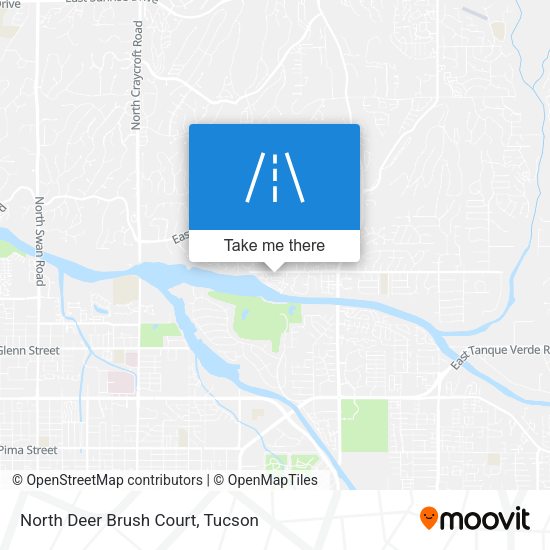 North Deer Brush Court map
