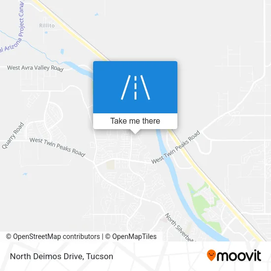 North Deimos Drive map