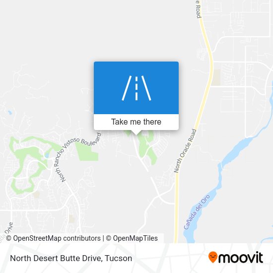 North Desert Butte Drive map
