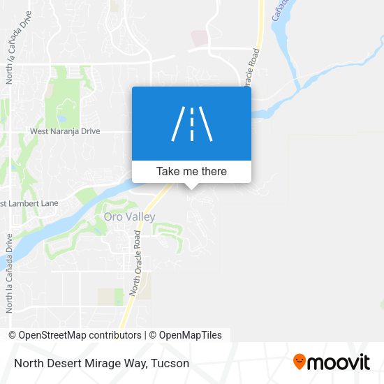 Mapa de North Desert Mirage Way