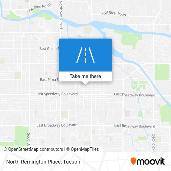 North Remington Place map