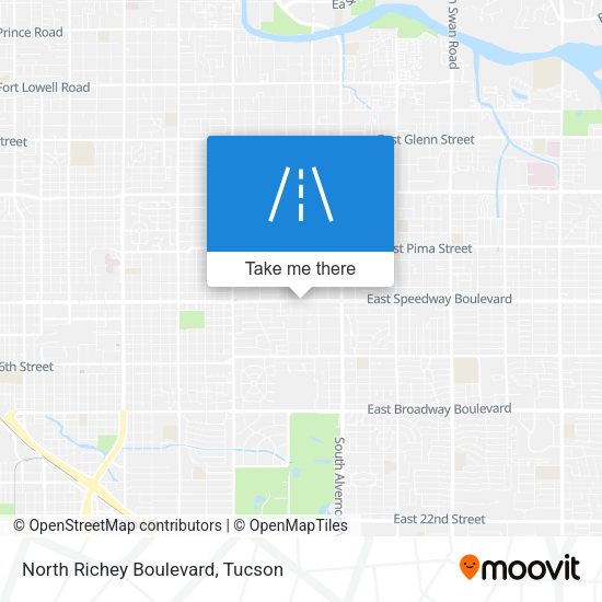 Mapa de North Richey Boulevard