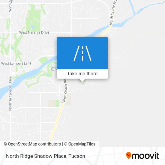 North Ridge Shadow Place map