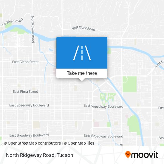 North Ridgeway Road map