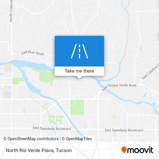 North Rio Verde Place map