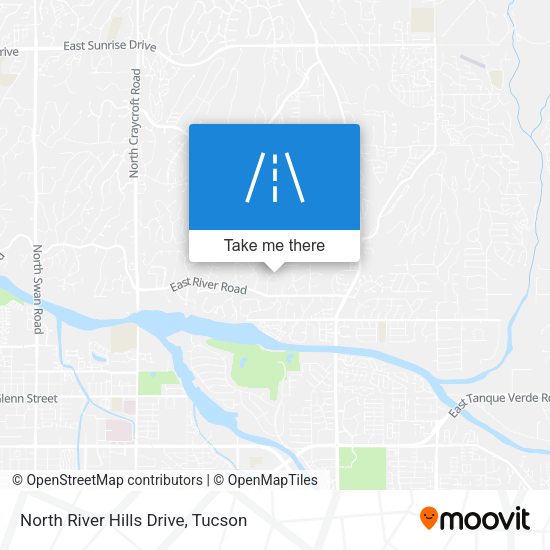 North River Hills Drive map