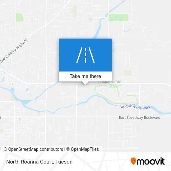 North Roanna Court map