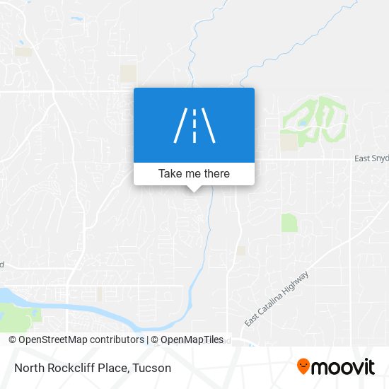 Mapa de North Rockcliff Place