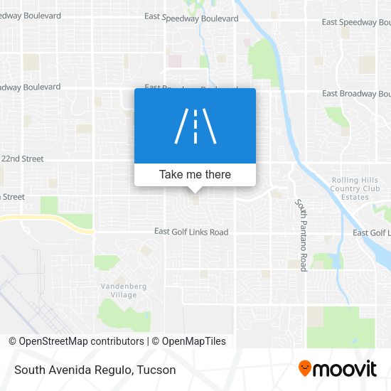Mapa de South Avenida Regulo