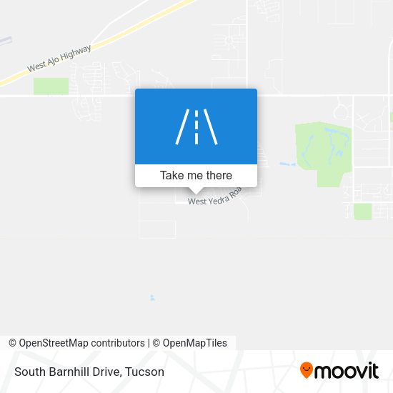 South Barnhill Drive map