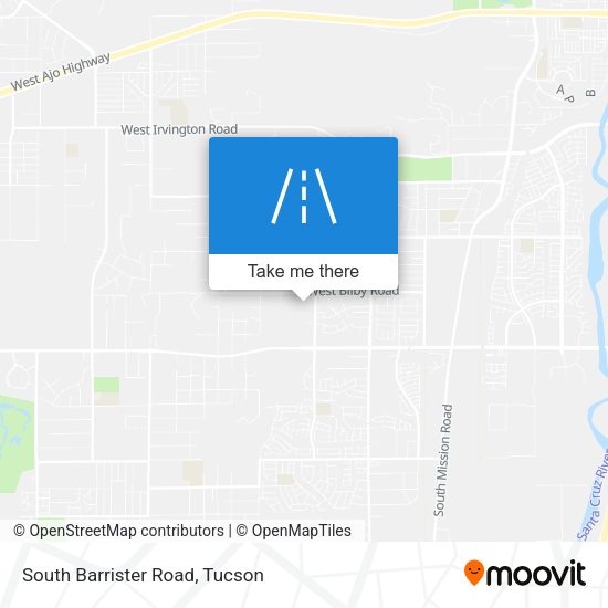 Mapa de South Barrister Road