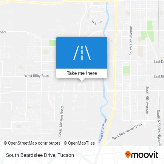South Beardslee Drive map