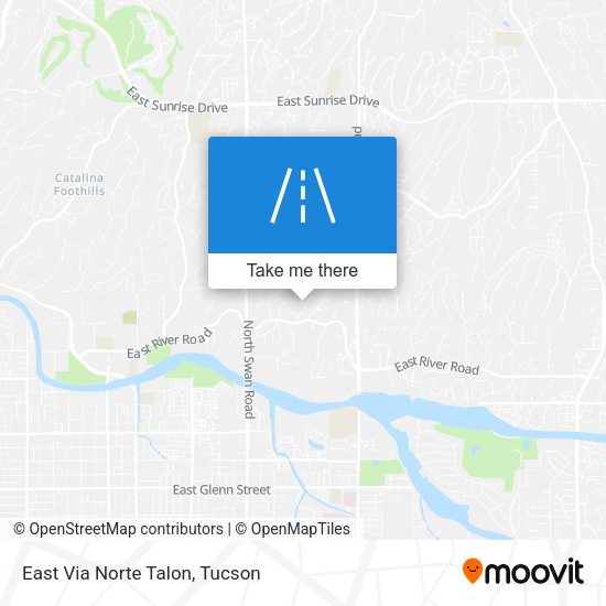 East Via Norte Talon map