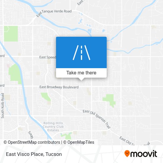 Mapa de East Visco Place