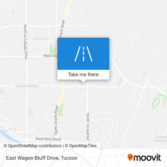 Mapa de East Wagon Bluff Drive