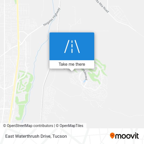 East Waterthrush Drive map