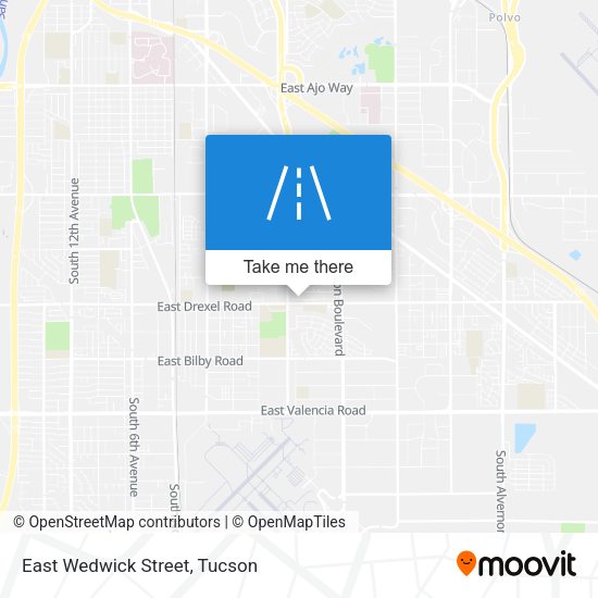East Wedwick Street map