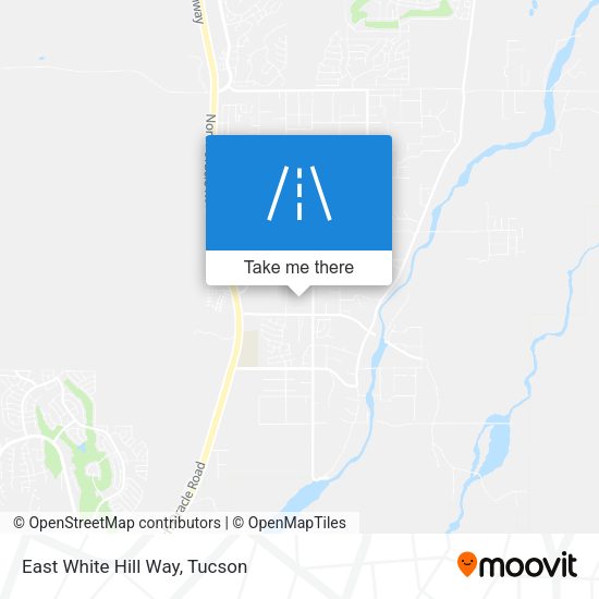 East White Hill Way map