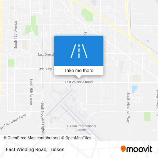 East Wieding Road map