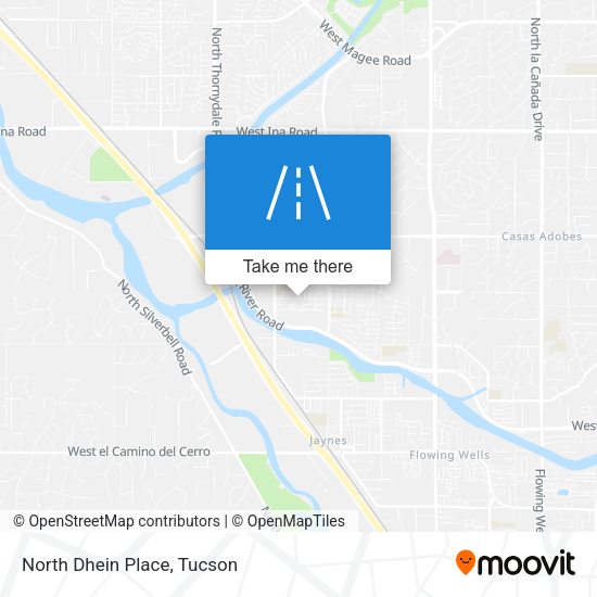 North Dhein Place map