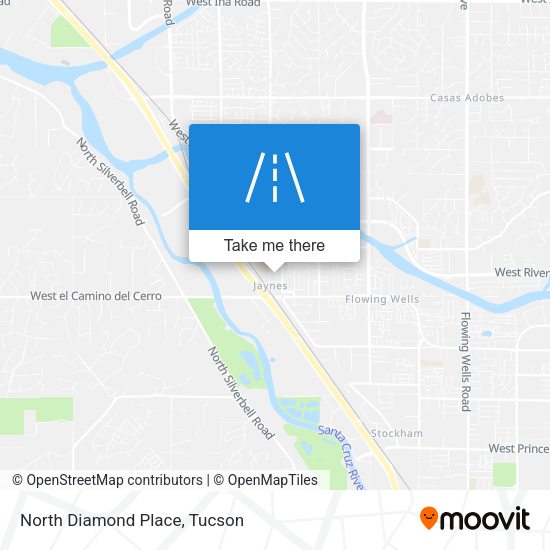 North Diamond Place map