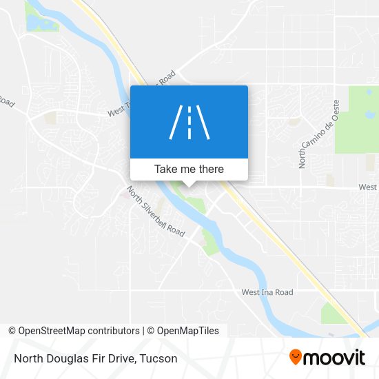 North Douglas Fir Drive map