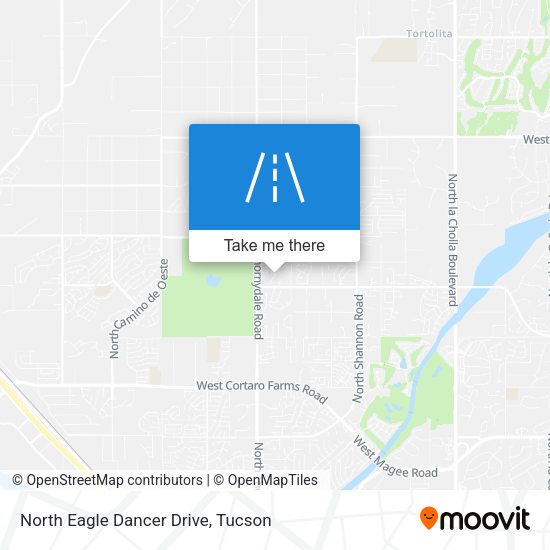 North Eagle Dancer Drive map