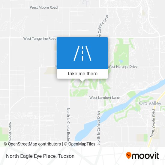 North Eagle Eye Place map