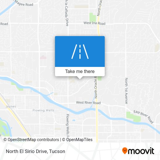 Mapa de North El Sirio Drive