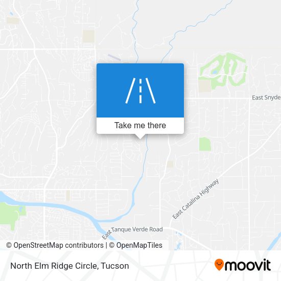 North Elm Ridge Circle map