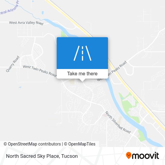 North Sacred Sky Place map
