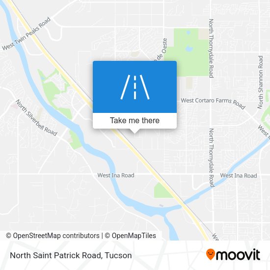 Mapa de North Saint Patrick Road