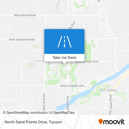 Mapa de North Sand Pointe Drive