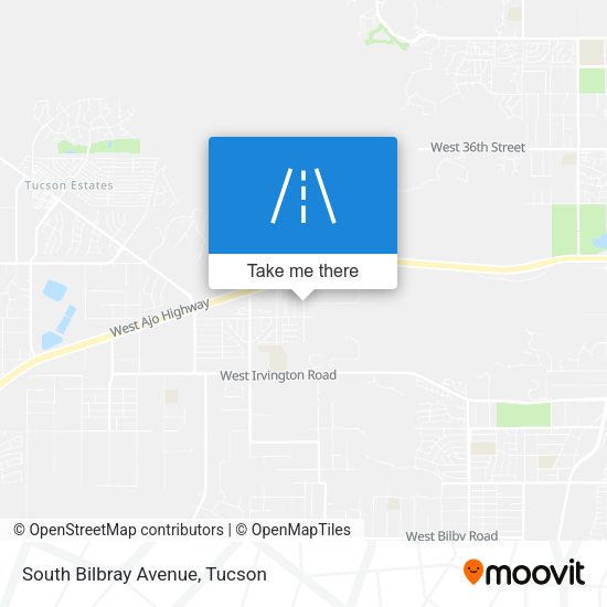 Mapa de South Bilbray Avenue