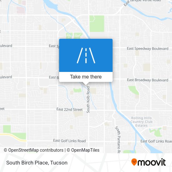Mapa de South Birch Place