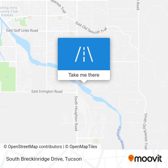 South Breckinridge Drive map