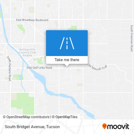 Mapa de South Bridget Avenue