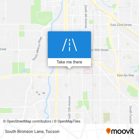 Mapa de South Bronson Lane