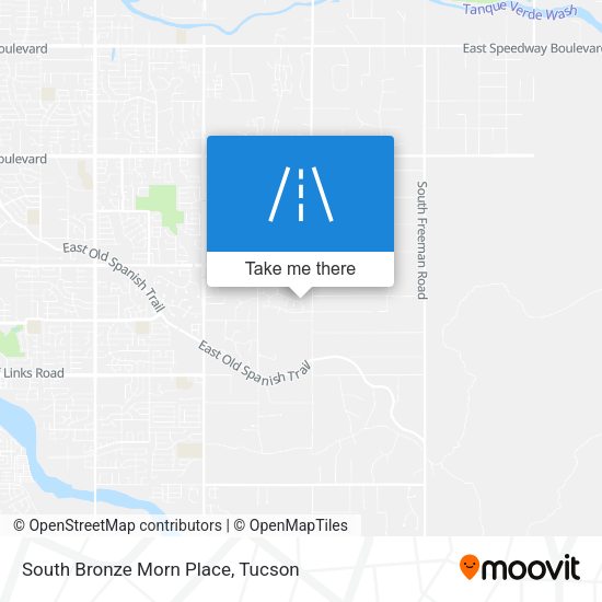 Mapa de South Bronze Morn Place