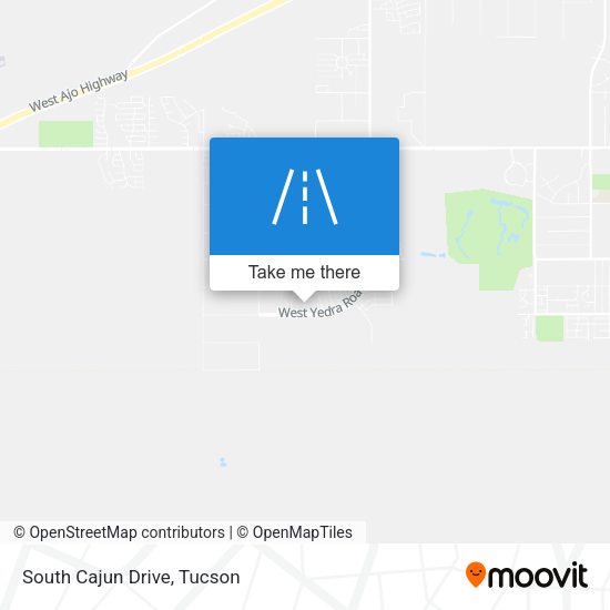 Mapa de South Cajun Drive
