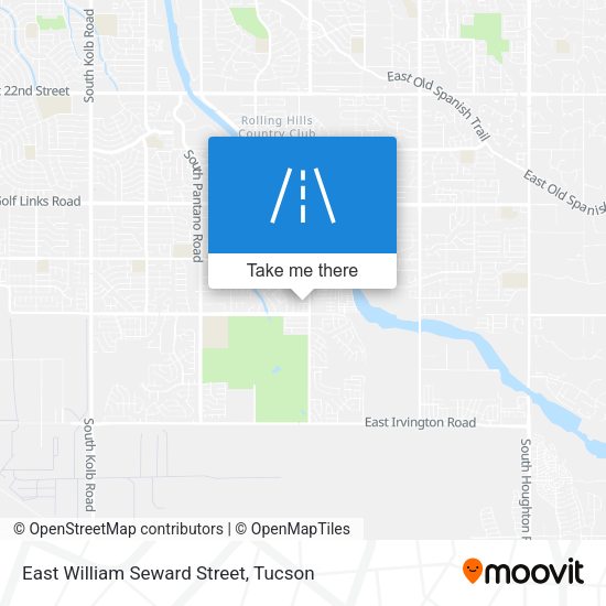 East William Seward Street map